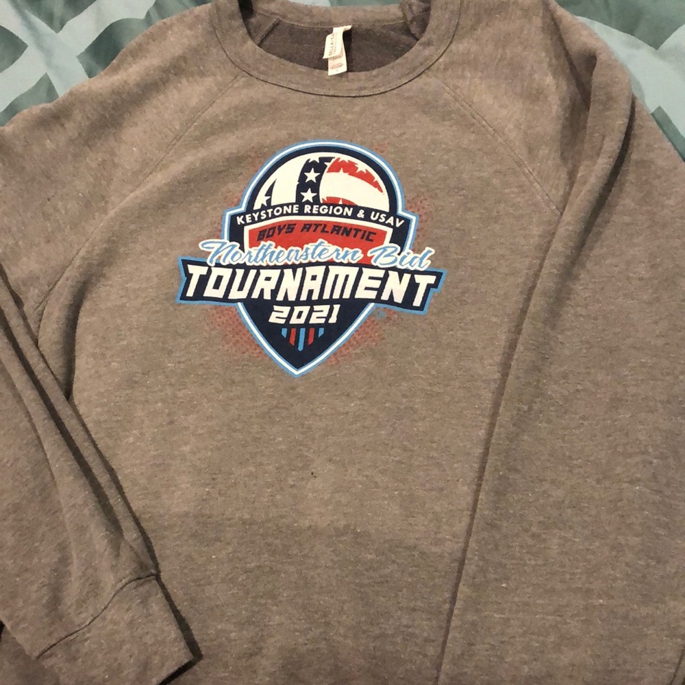 Volleyball Grey Sweatshirt